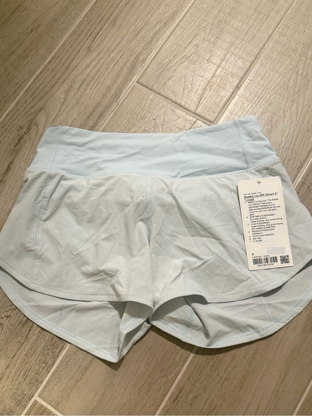 lululemon speed up hr short 4”